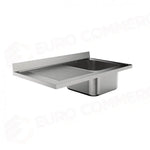 LAVATOIO (SENZA GAMBE) 1200 X 700 MM FRLV-712/11S (1 VASCA + SCOLATOIO SX) - 5897122 - SAMMIC