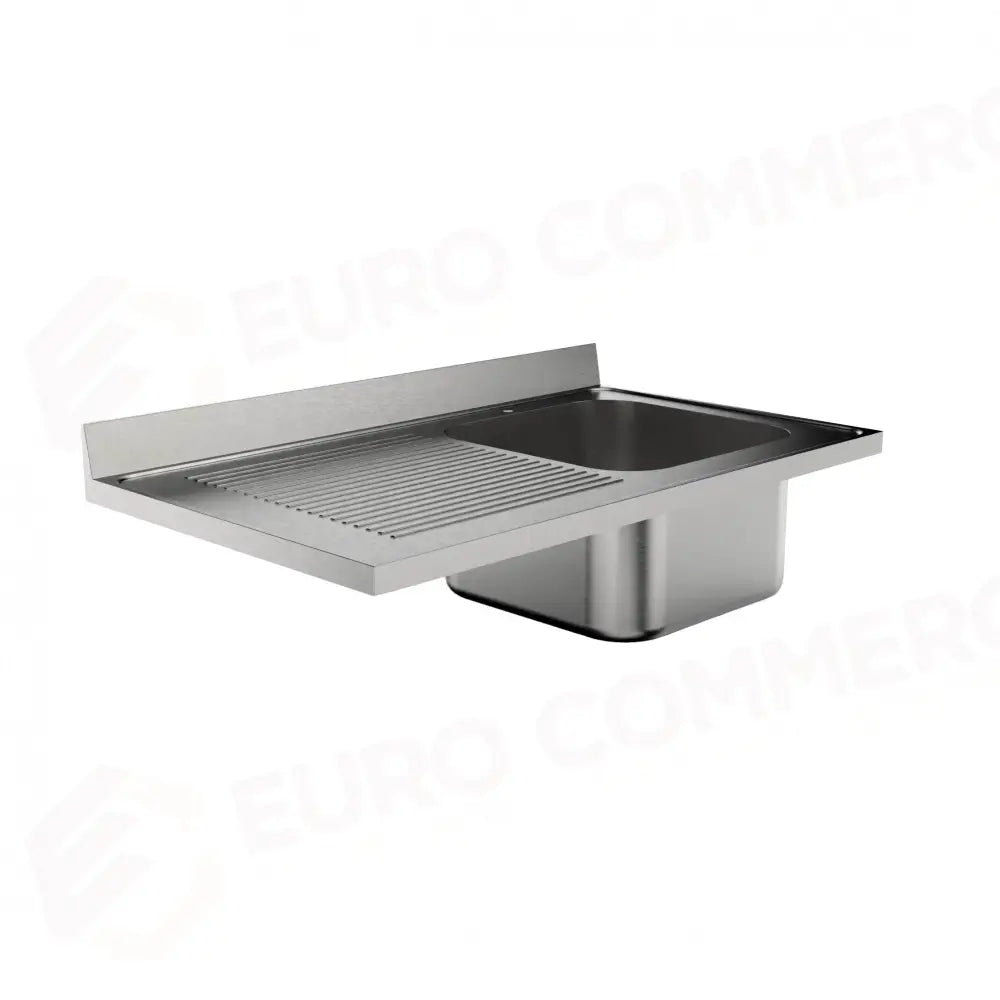 LAVATOIO (SENZA GAMBE) 1200 X 700 MM FRLV-712/11S (1 VASCA + SCOLATOIO SX) - 5897122 - SAMMIC