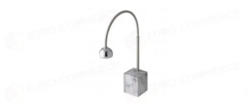 LEONARDO ASIDE ARG.+MARMO B.CO LAMP. - 144000 - MORINI