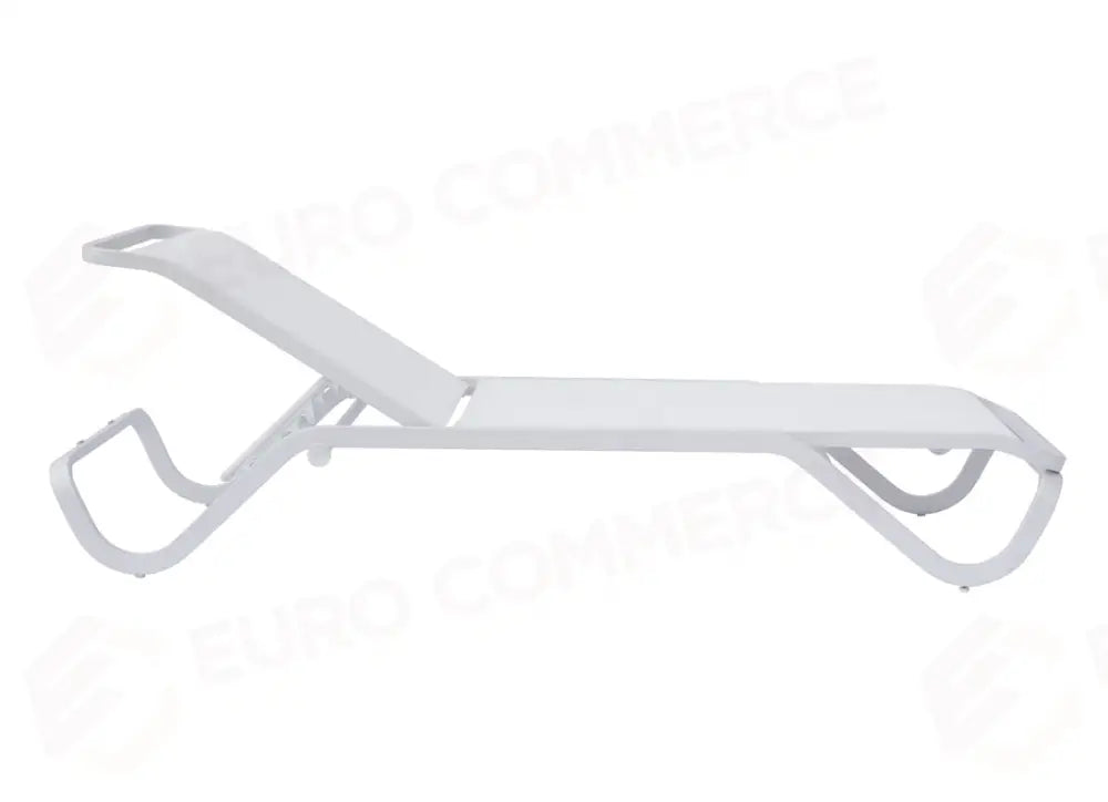 LETTINO VIESTE IN ALLUMINIO - TEXTILENE BIANCO - BIANCO