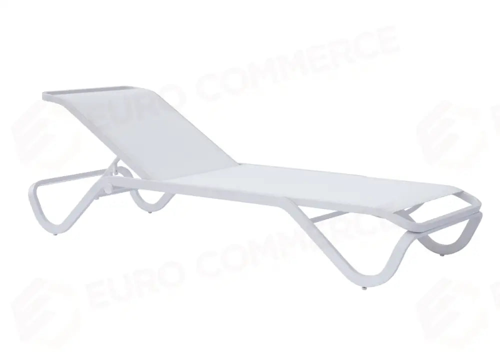LETTINO VIESTE IN ALLUMINIO - TEXTILENE BIANCO - BIANCO