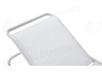 LETTINO VIESTE IN ALLUMINIO - TEXTILENE BIANCO - BIANCO