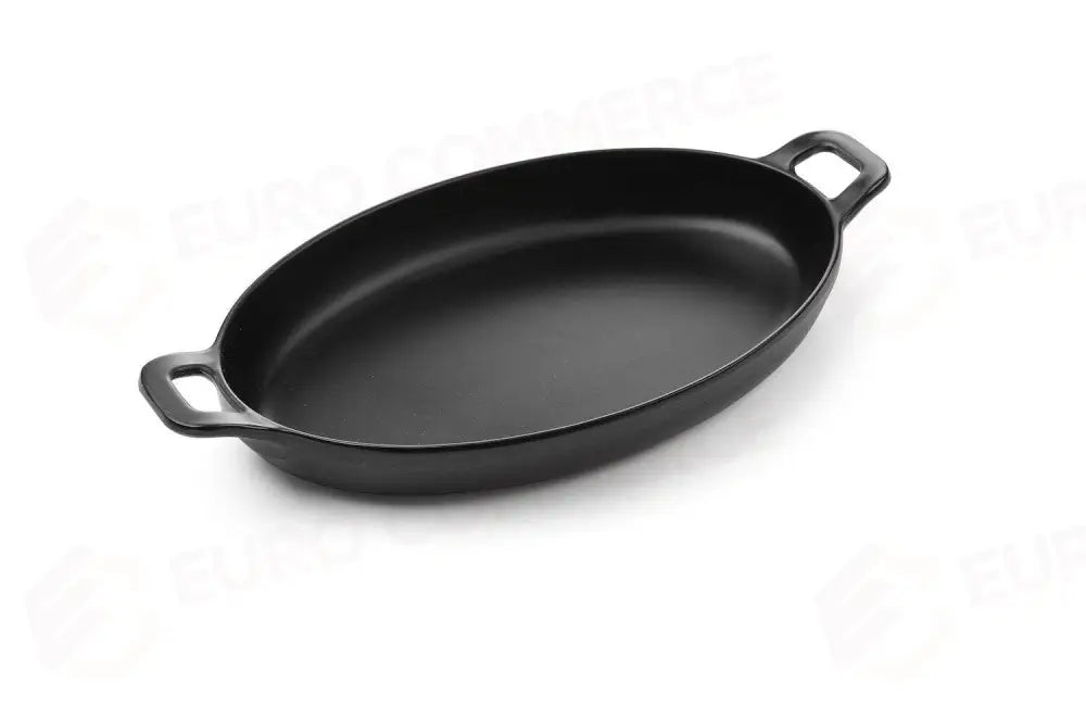 LITTLE CHEF TEGAME OVALE NERO FINE DINE NERO 263X140X(H)37MM - HENDI