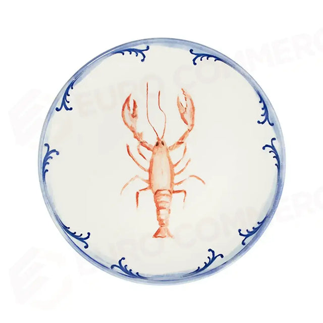 LOBSTER BLUE TUVAL PIATTO PIANO 28 CM - TVL28DZ-ID1019 - ID FINE