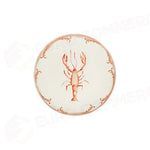 LOBSTER CORAL TUVAL PIATTO PIANO 20 CM - TVL20DZ-ID1020 - ID FINE