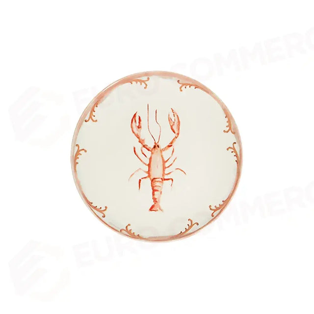 LOBSTER CORAL TUVAL PIATTO PIANO 20 CM - TVL20DZ-ID1020 - ID FINE