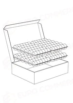 MACARON DISPLAY - SCATOLA IN CARTONE DIM MM 385X295X100 H PUÒ CONTENERE 4 COPPIE MC36 - 20 PZ PER CONFEZIONE - SMC144
