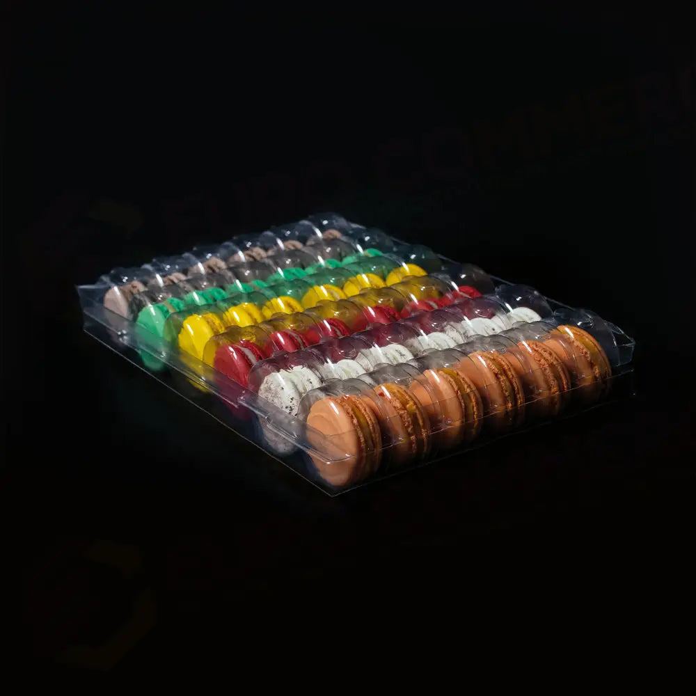 MACARON DISPLAY - SCATOLA IN CARTONE DIM MM 385X295X60 H PUÒ CONTENERE 2 COPPIE MC36 - 20 PZ PER CONFEZIONE - SMC72