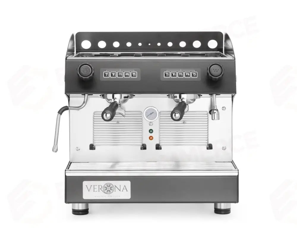 MACCHINA DA CAFFÈ JULIA COMPACT 2 GRUPPI AUTOMATICA VERONA NERO 230V/2700W 475X563X(H)530MM - 207499
