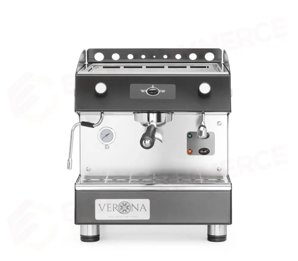 MACCHINA DA CAFFÈ ROMEO EASY 1 GRUPPO SEMIAUTOMATICA VERONA 230V/1800W 375X530X(H)485MM - 207598