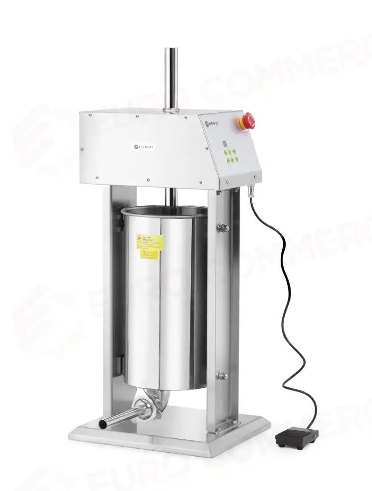 MACCHINA PER RIEMPIRE SALSICCE ELETTRICA HENDI 15L 230V/60W 450X350X(H)750MM - 282083