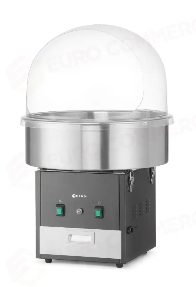 MACCHINA PER ZUCCHERO FILATO HENDI NERO 220-240V/1130W 520X520X(H)503MM - 282816