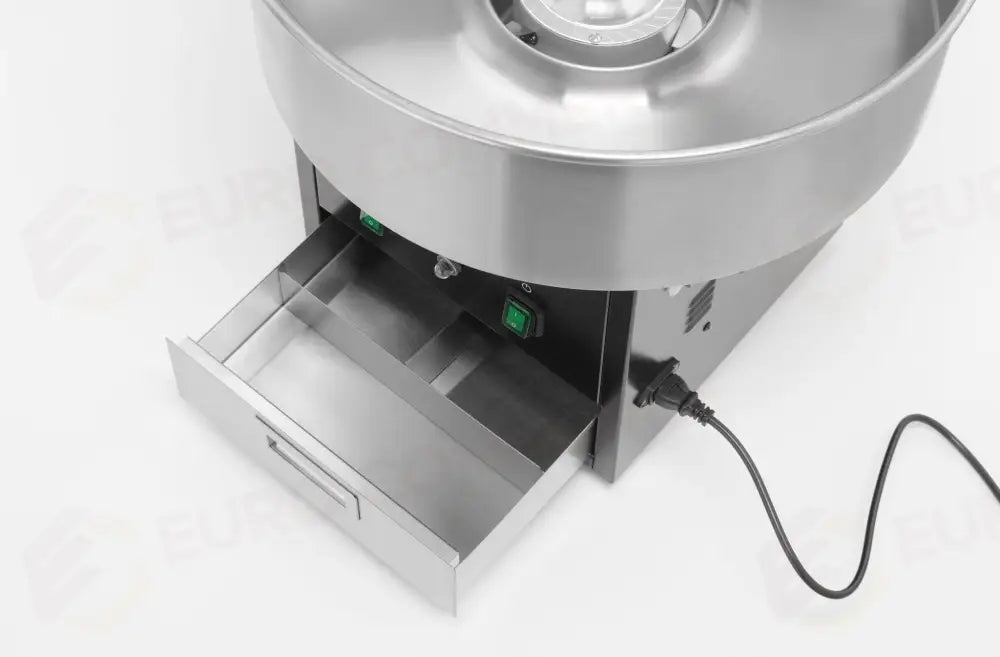 MACCHINA PER ZUCCHERO FILATO HENDI NERO 220-240V/1130W 520X520X(H)503MM - 282816