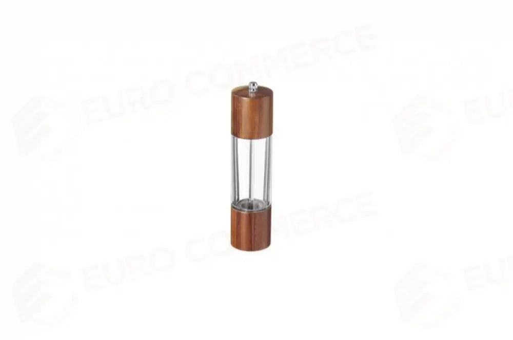 MACINA SALE E PEPE TRASPARENTE E LEGNO TRASPARENTE/LEGNO - 20 CM - T4220 - LEONE - MACINA SALE PEPE