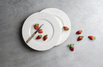 MAGLIA WHITE FINESSE PIATTO PIANO 24 CM - 20508-201024 - ID FINE