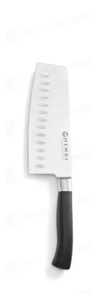 MANNAIA PROFI LINE SCANALATA NERO (L)300MM - HENDI