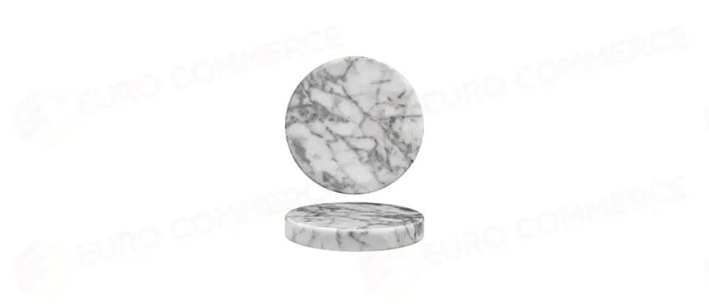 MARBLE WHITE PIATTINO TONDO CM13 H2 - 203610 - MORINI