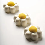 MARGHERITA - KIT STAMPO IN SILICONE 400X300 MM (12 IMPRONTE MM 75X68X26 H VOL. ~ 85 ML) + STAMPO IN SILICONE 300X175 MM