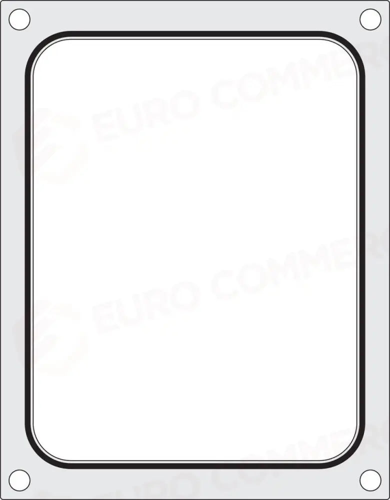 MATRICE SIGILLANTE PER VASCHETTE RECIPIENTE 227X178 MM - HENDI