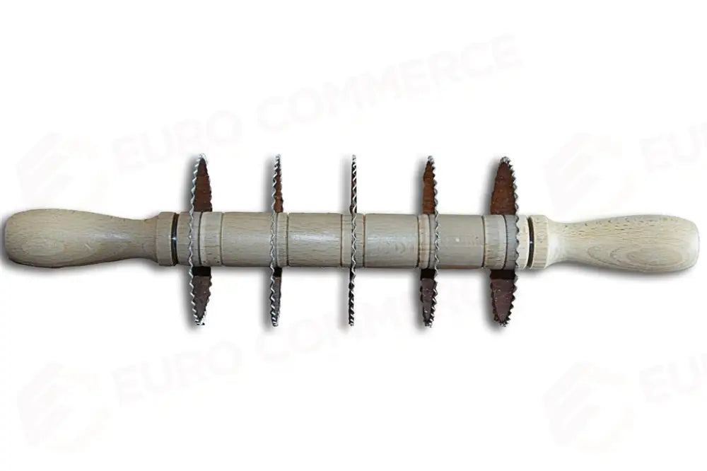 MATTARELLO TAGLIAPASTA 5 LAME DENTATE 8,8 CM 003 ELETTRO CENTER - 6060001 - MEDRI