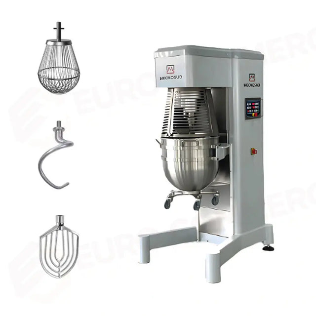 MESCOLATRICE PLANETARIA LT. 100 CON PANNELLO DIGITALE V.400/50/3 - KG - PL100 - MECNOSUD