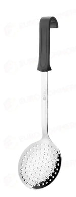 MESTOLO PER MINESTRA HENDI NERO 370X105MM - 529041