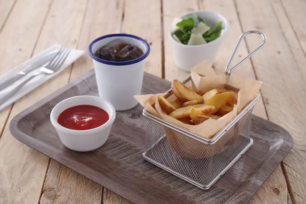 MINI CESTELLI PER FRITTURE HENDI 125X100X(H)85MM - 426432