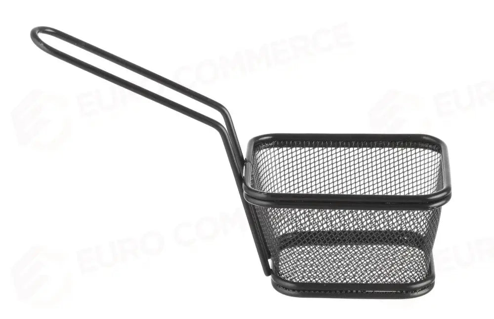 MINI CESTELLI PER FRITTURE IMPILABILI NERI 105X90X(H)60MM - HENDI