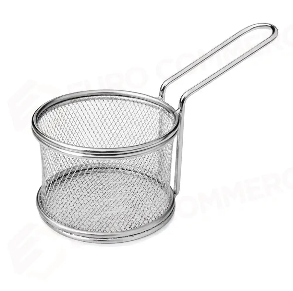MINI CESTELLO FRIGGITRICE TONDO 10 CM BASKY MCB-4R MEDRI - 13650088 - MEDRI