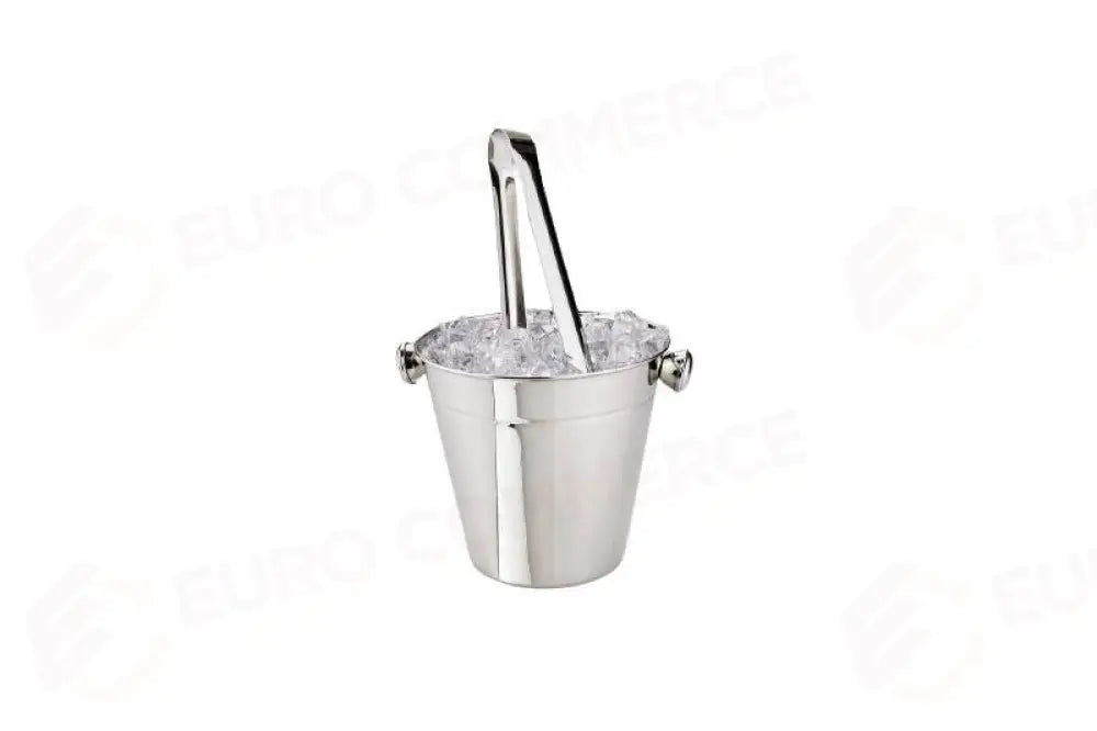 MINI SECCHIELLO PER GHIACCIO ACCIAIO - Ø14X13 CM - 1200 ML - T5091 - LEONE - SECCHIELLI GHIACCIO E GLACETTE