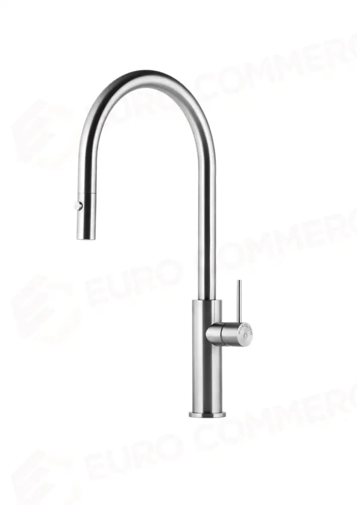 MISCELATORE A LAVELLO CUCINA INOX CANNA A PONTE DOCCIA ESTRAIBILE - EROSS317 - MONOLITH