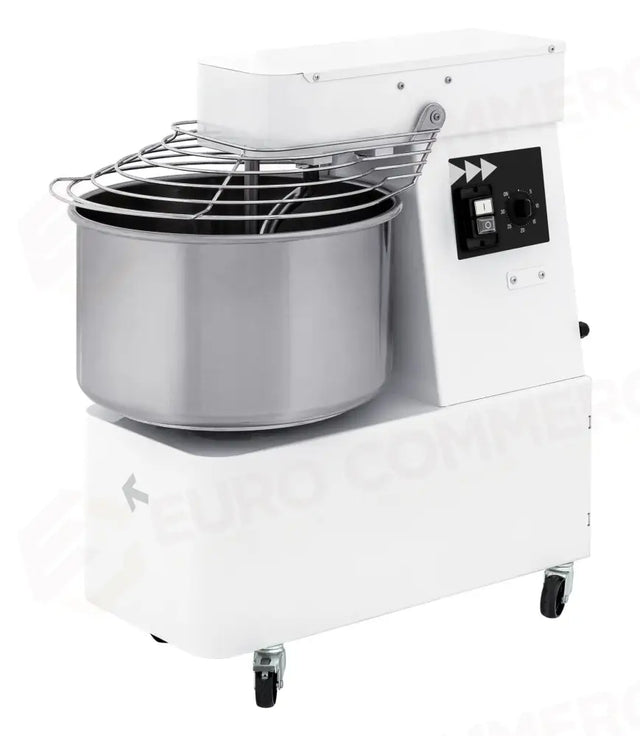 MISCELATORE A SPIRALE CON TESTA E CIOTOLA FISSE, HENDI, 56 KG/H, 16L, 400V/750W, 378X690X(H)730MM - 226209