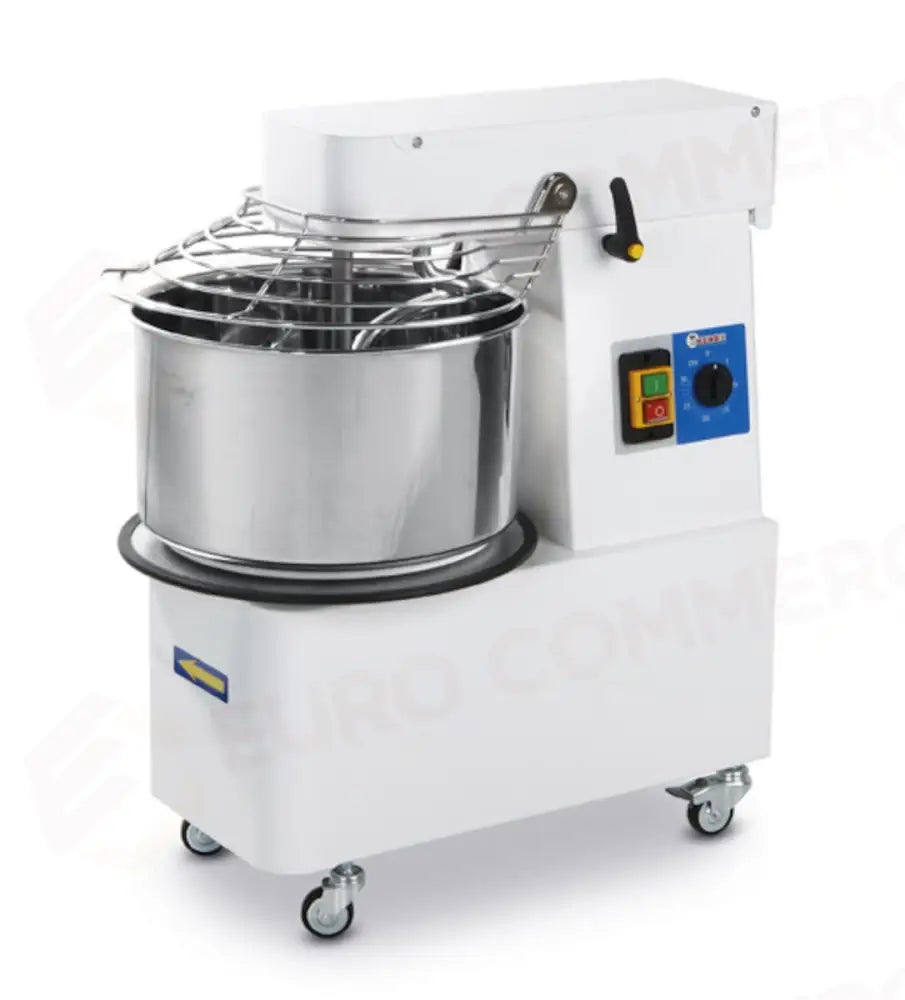 MISCELATORE A SPIRALE CON TESTA SOLLEVABILE E CIOTOLA RIMOVIBILE 56 KG/H 22L 400V/750W 40 - HENDI