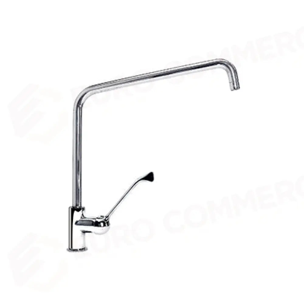 MISCELATORE MONOFORO CON CANNA GIREVOLE “C” LUNGHEZZA 400MM LEVA CLINICA CROMATA - R0401020206 - MONOLITH