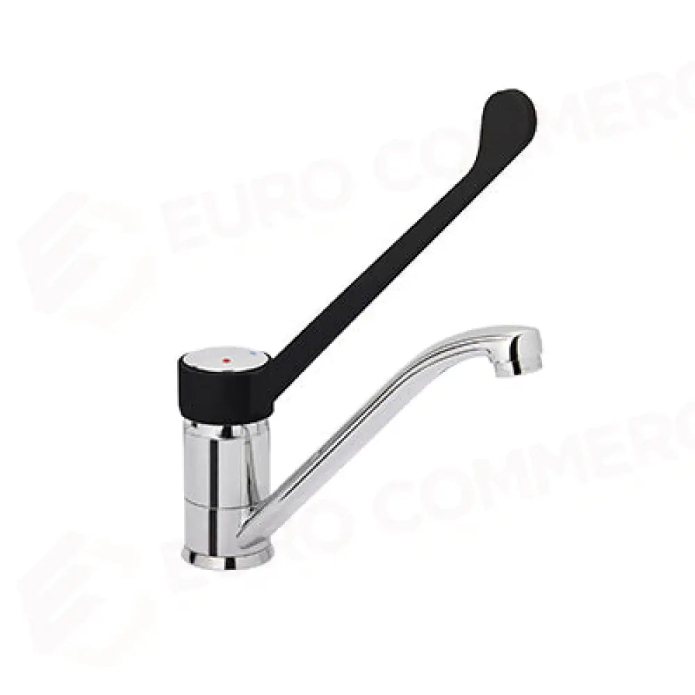 MISCELATORE MONOFORO CON LEVA CLINICA IN MATERIALE PLASTICO PA6,LUNGHEZZA CANNA GIREVOLE 215MM - R0201020224 - MONOLITH