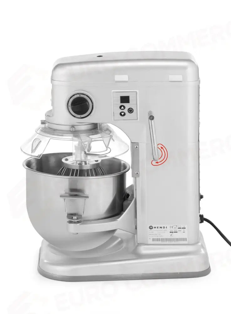 MISCELATORE PLANETARIO HENDI KITCHEN LINE 7L ARGENTO 220-240V/650W 317X440X(H)490MM - 222829