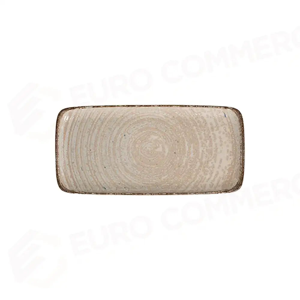 MOCHA QUADRO RECTANGULAR PLATE 35 CM (34 * 16) - 20200-151635 - ID FINE