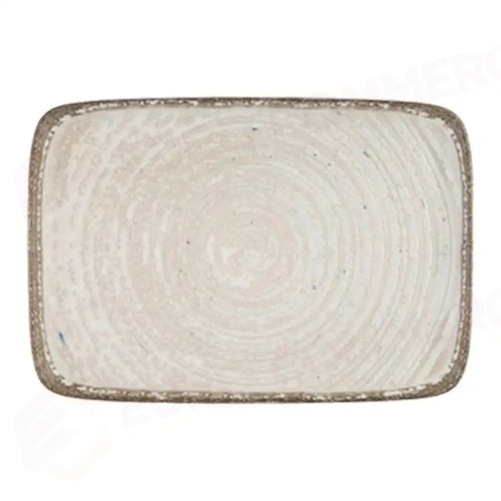 MOCHA QUADRO RECTANGULAR PLATE 37 CM (33 * 23) - 20200-151637 - ID FINE