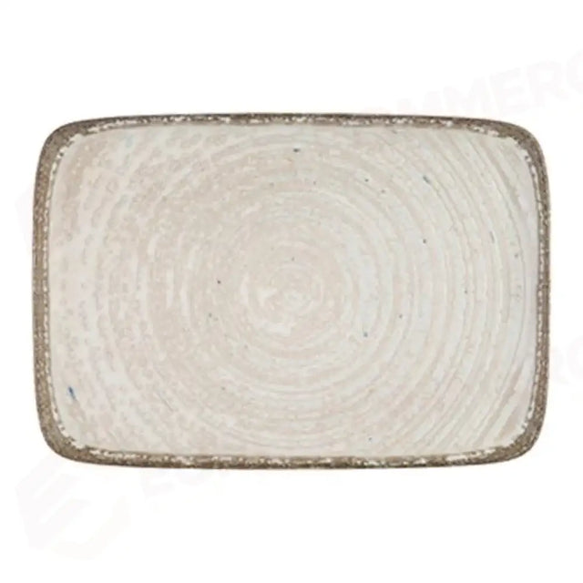 MOCHA QUADRO RECTANGULAR PLATE 37 CM (33 * 23) - 20200-151637 - ID FINE
