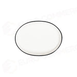 MODEST BLACK LONA OVAL PLATE 33 CM - 19001-113033 - ID FINE