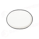 MODEST BLACK LONA OVAL PLATE 36 CM - 19001-113036 - ID FINE