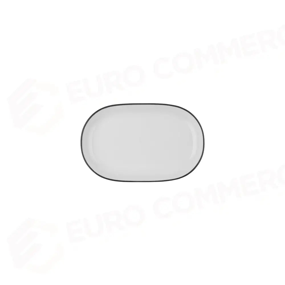 MODEST BLACK MAGNUS oval PIATTO 18 CM - 19001-143018 - ID FINE