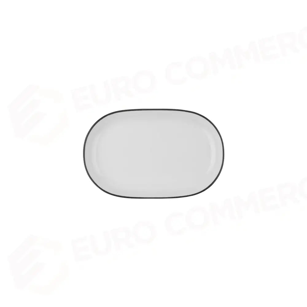 MODEST BLACK MAGNUS oval PIATTO 23 CM - 19001-143023 - ID FINE