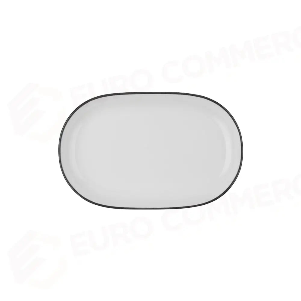 MODEST BLACK MAGNUS oval PIATTO 28 CM - 19001-143028 - ID FINE