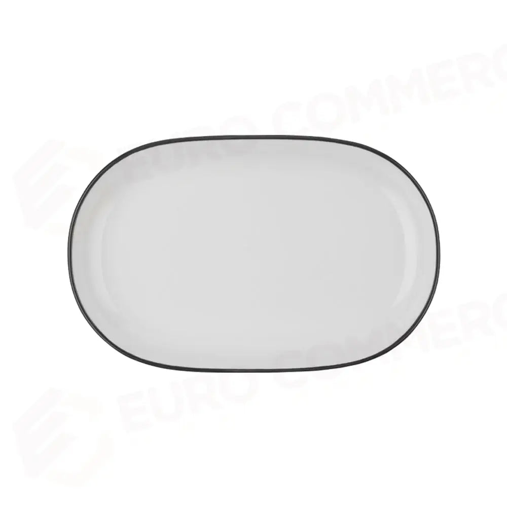 MODEST BLACK MAGNUS oval PIATTO 33 CM - 19001-143033 - ID FINE