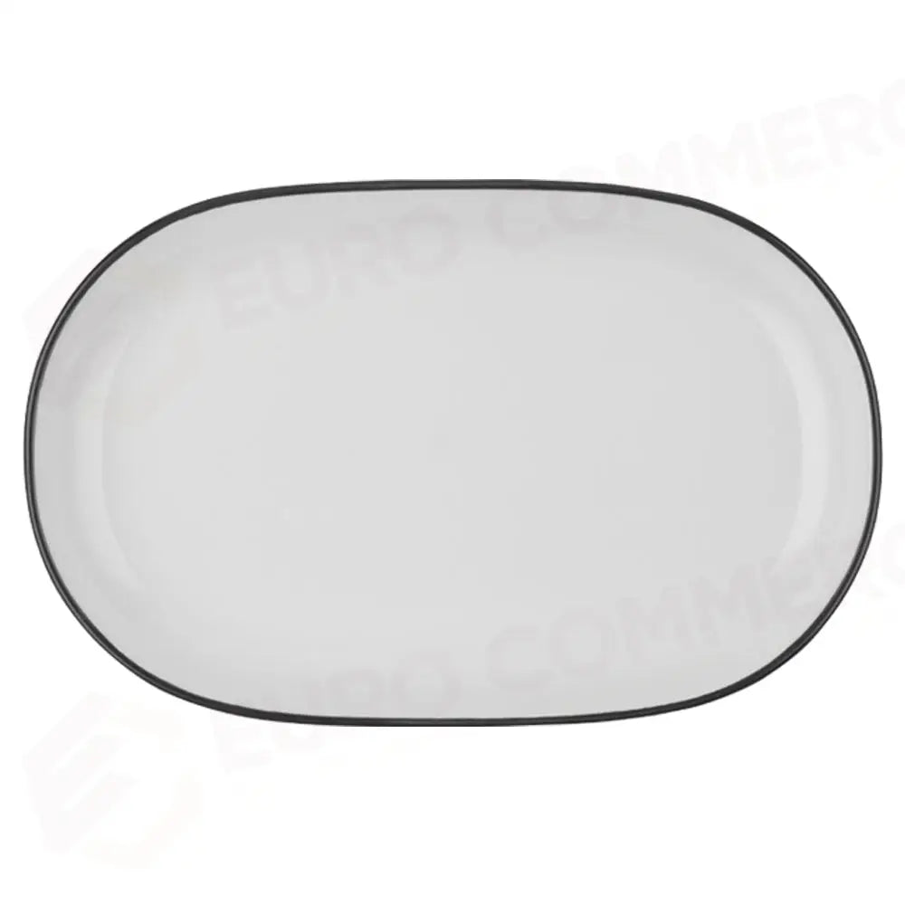 MODEST BLACK MAGNUS oval PIATTO 37 CM - 19001-143037 - ID FINE