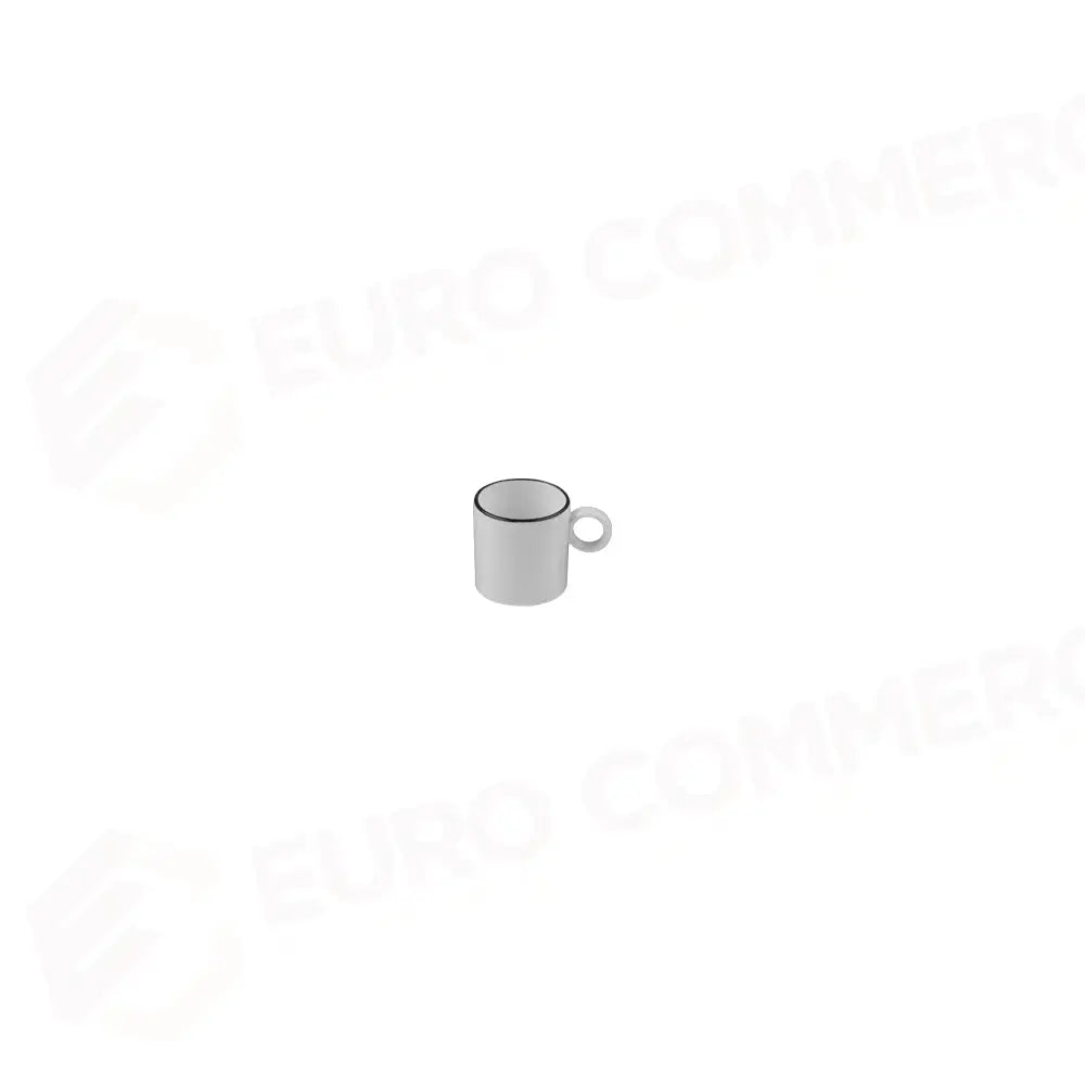 MODEST BLACK RING COFFEE CUP 80 CC - 19001-334108 - ID FINE