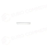 MODEST BLACK STOLT PIATTO PIANO 16,5 CM - 19001-161016 - ID FINE
