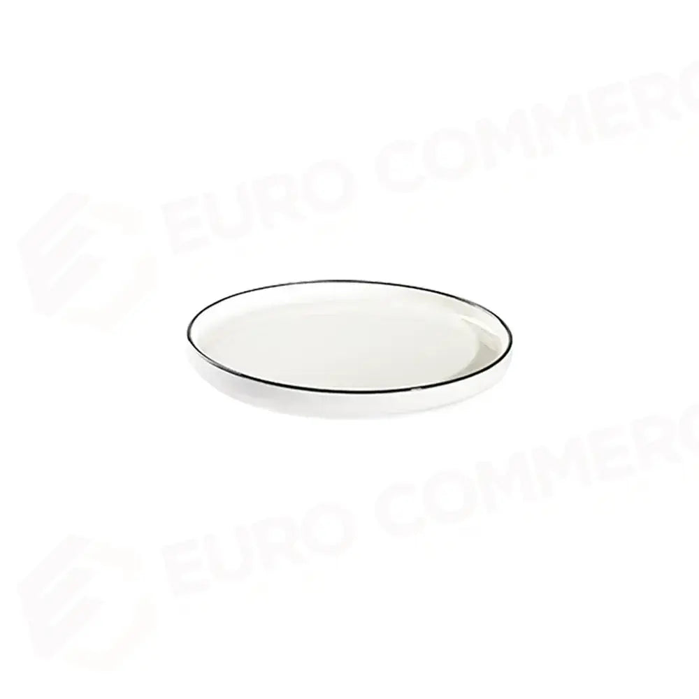 MODEST BLACK STOLT PIATTO PIANO 25,5 CM - 19001-161025 - ID FINE