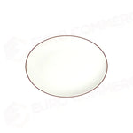 MODEST BROWN LONA OVAL PLATE 33 CM - 18001-113033 - ID FINE